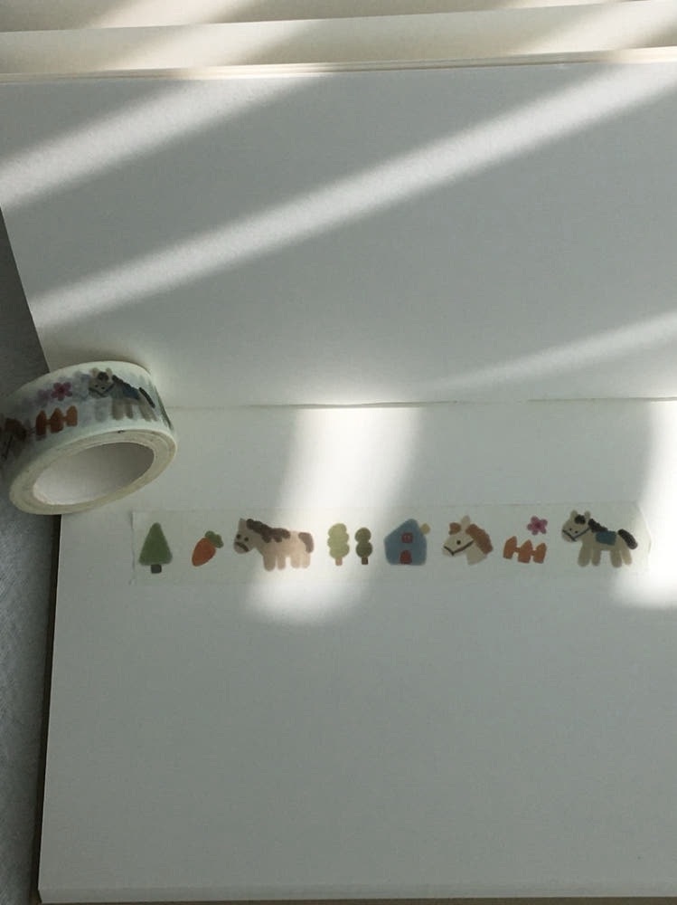 濟州限定馬年紙膠帶