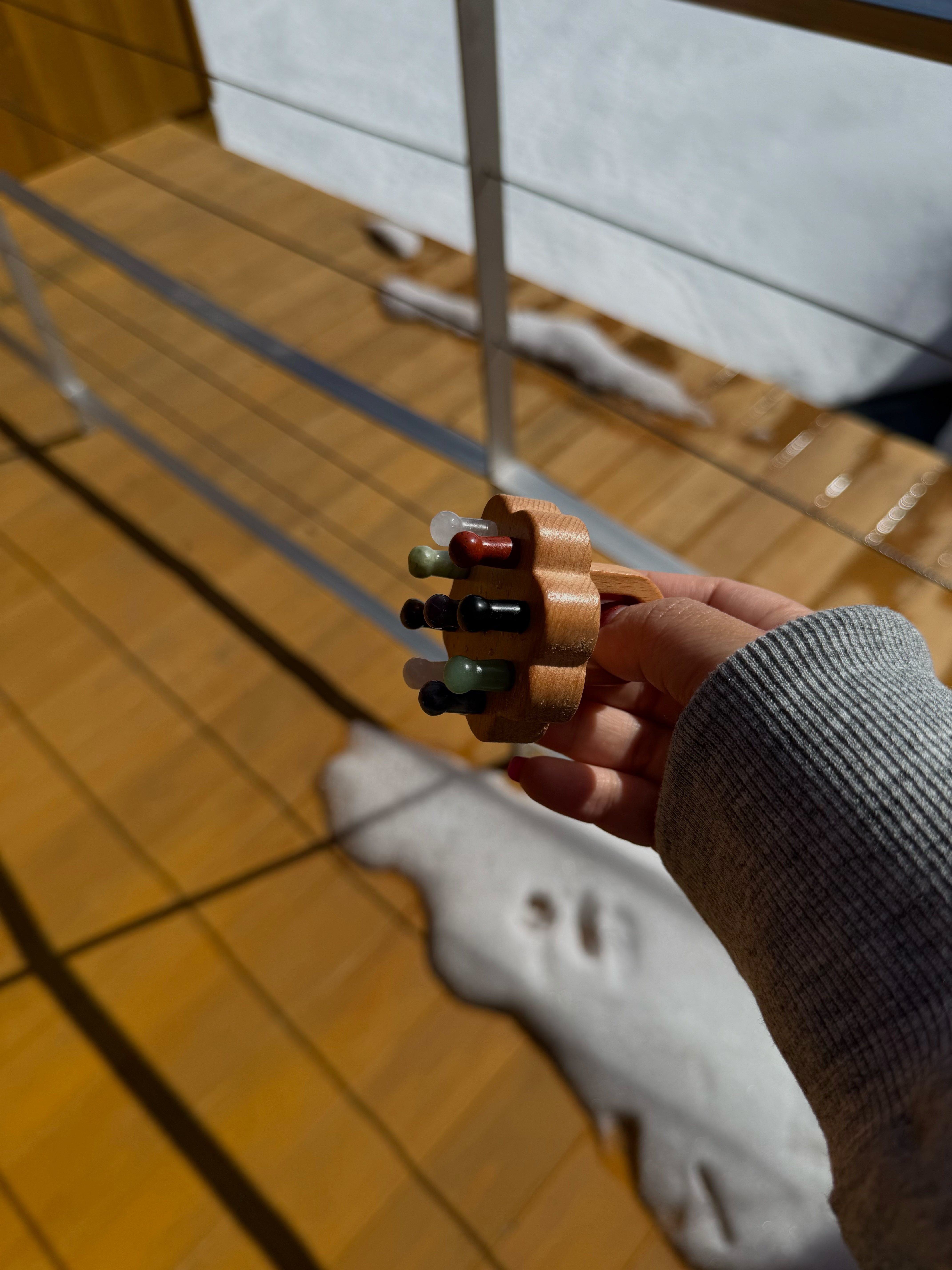 七脈輪能量刮痧板