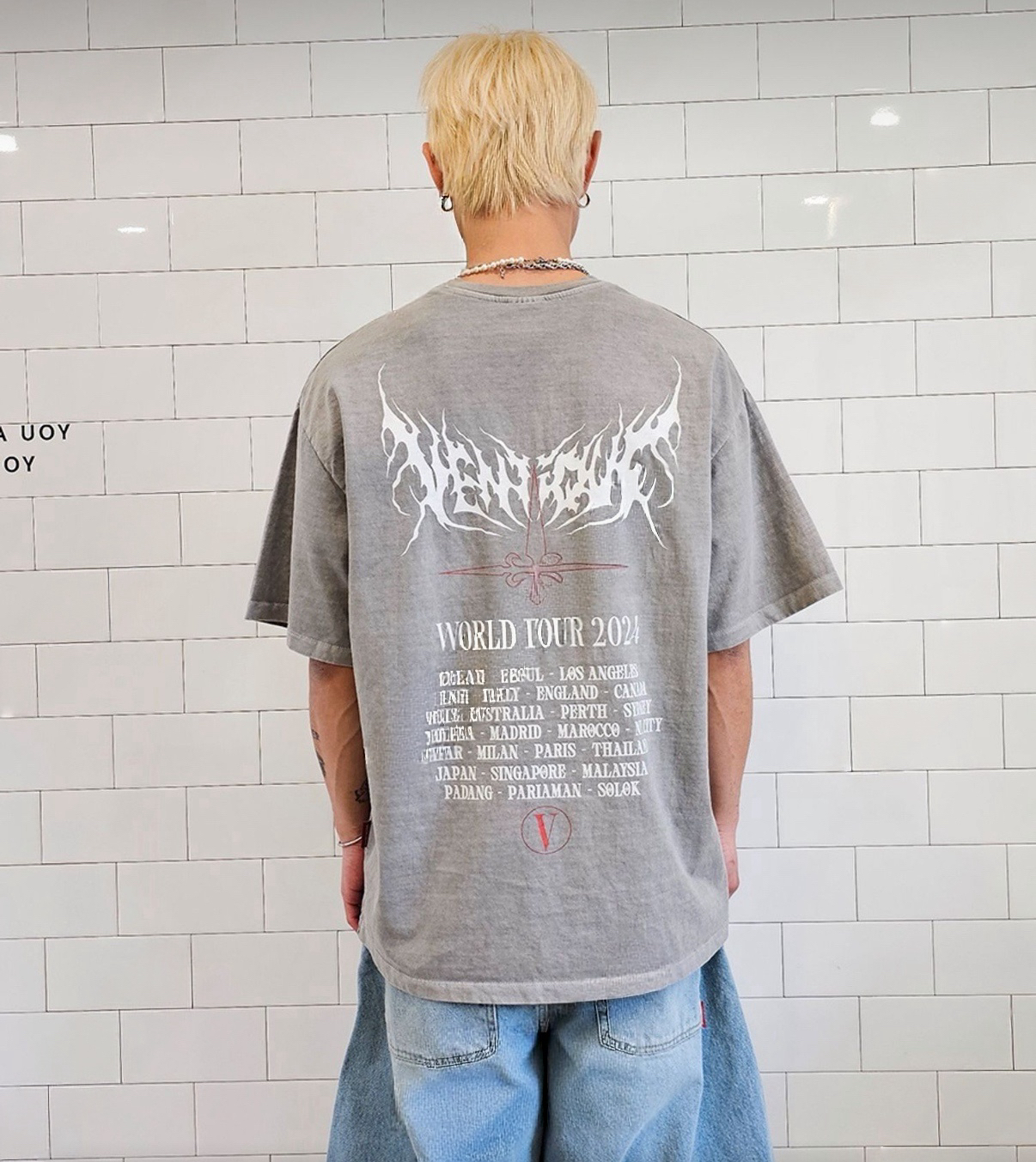 [Unisex] World Tour韓系寛鬆T-shirt