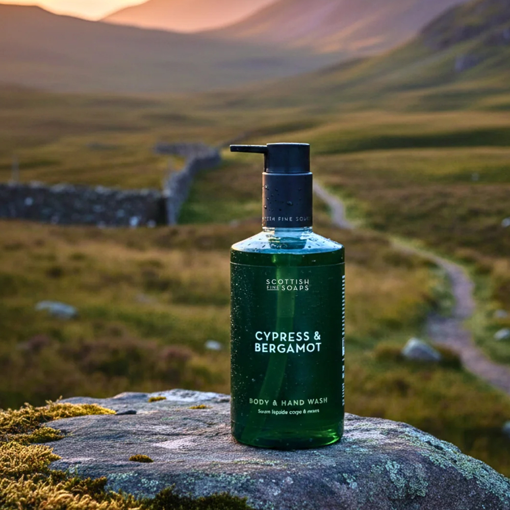 英國 Scottish Fine Soaps - 柏樹佛手柑 沐浴露