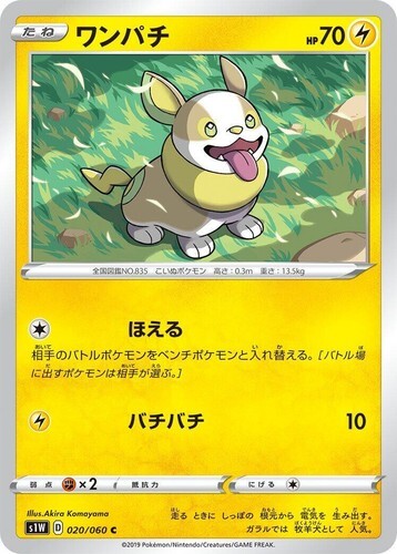POKEMON JAPANESE S1W 020/060 C