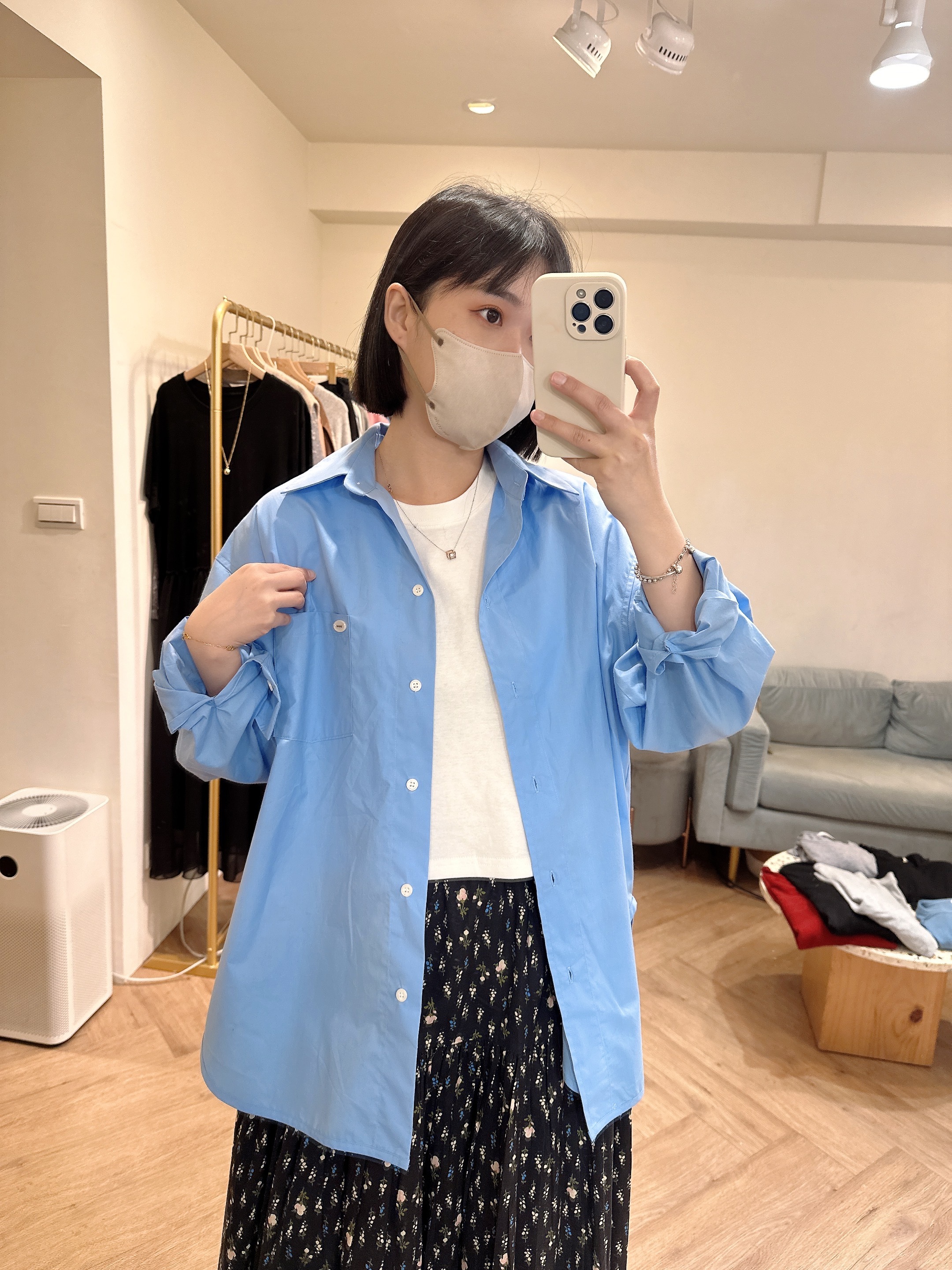 挺版OVER SIZE襯衫