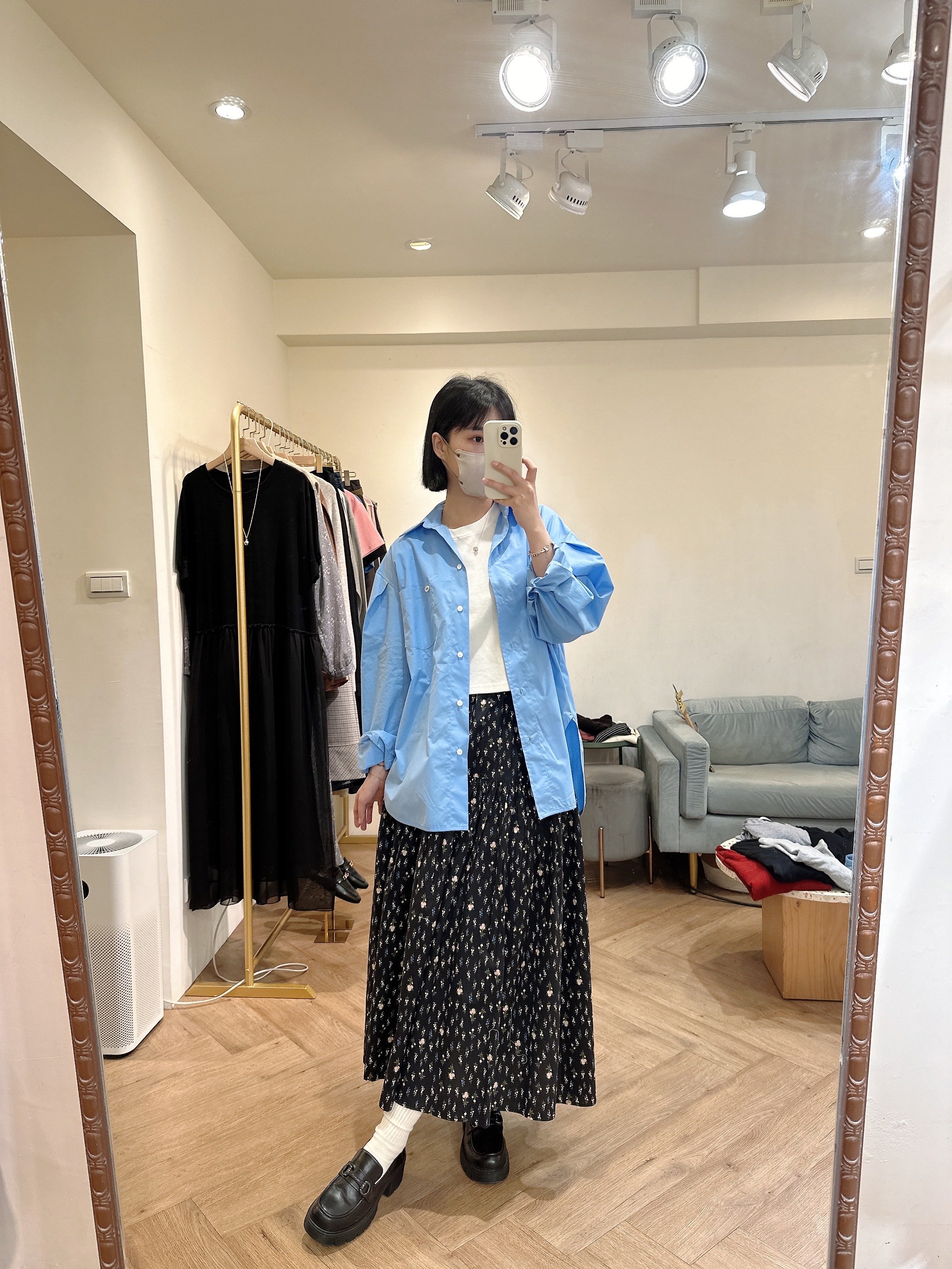 挺版OVER SIZE襯衫