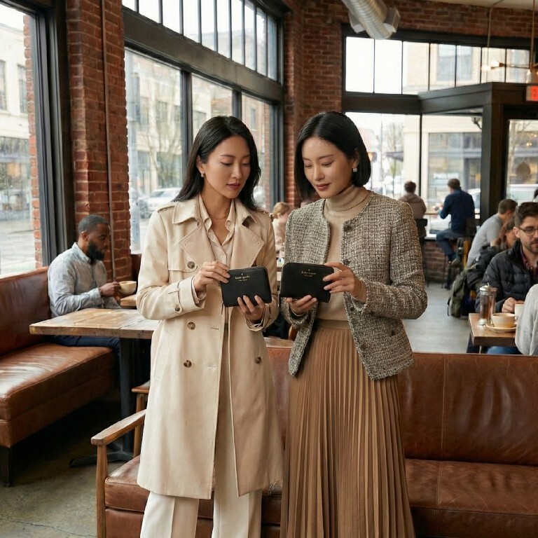 【預購】KATE SPADE H030218 小號 L 型拉鍊短銀包