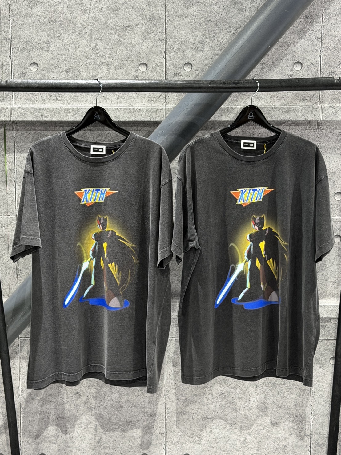 KITH x CAPCOM  ZERO VINTAGE TEE 聯名款 傑洛 單人物 水洗做舊 短袖 T