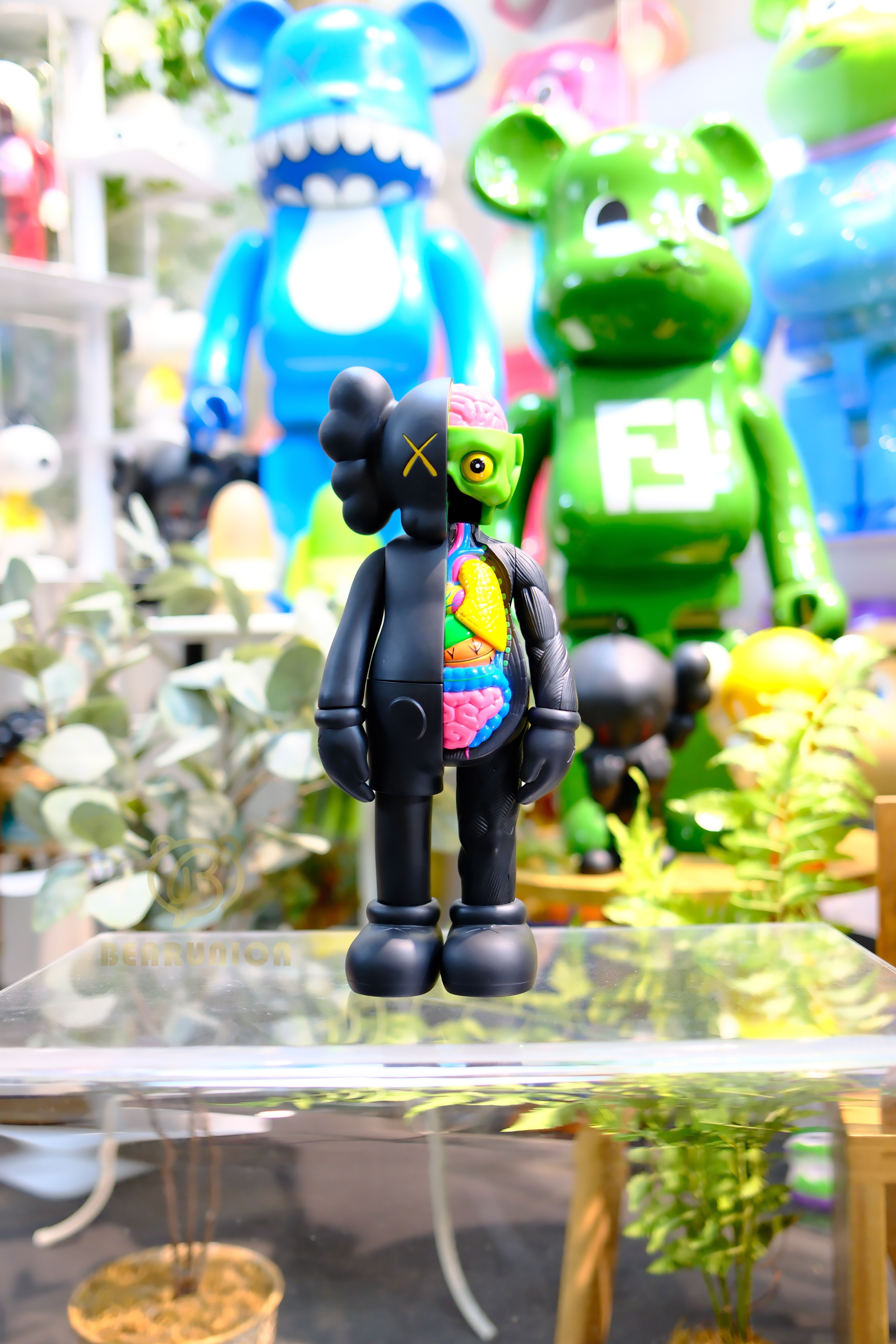 🥇現貨🥇⭐️Used⭐️ KAWS Companion Flayed Open Edition Vinyl Figure Black