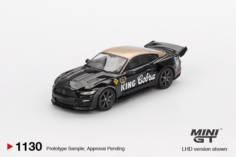 Mini GT 1/64 Shelby GT500 Dragon Snake Concept 黑金色