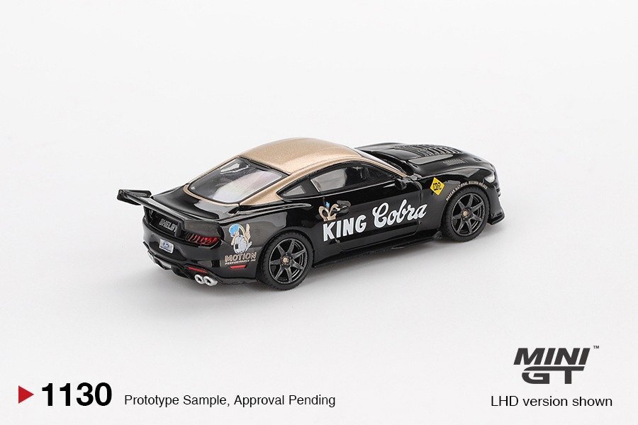 Mini GT 1/64 Shelby GT500 Dragon Snake Concept 黑金色