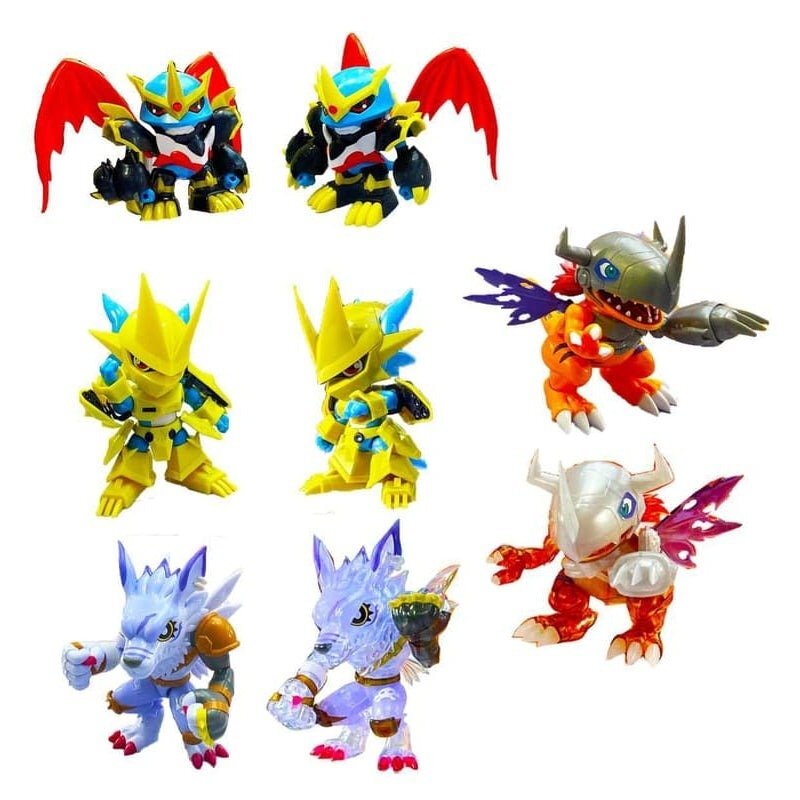 Bandai PLABAKO 數碼寶貝冒險 VOL.2 人偶（全套8款）