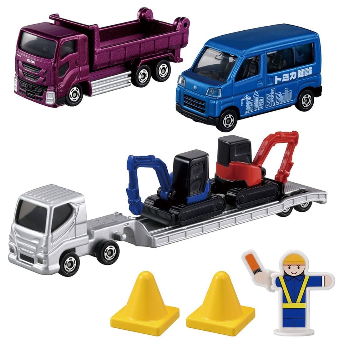 Takara Tomy Tomica 工程車禮盒套裝