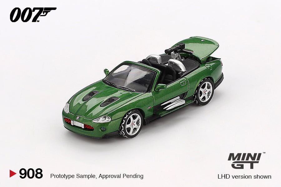 Mini GT 1/64 Jaguar XKR《明日帝國》英國包裝