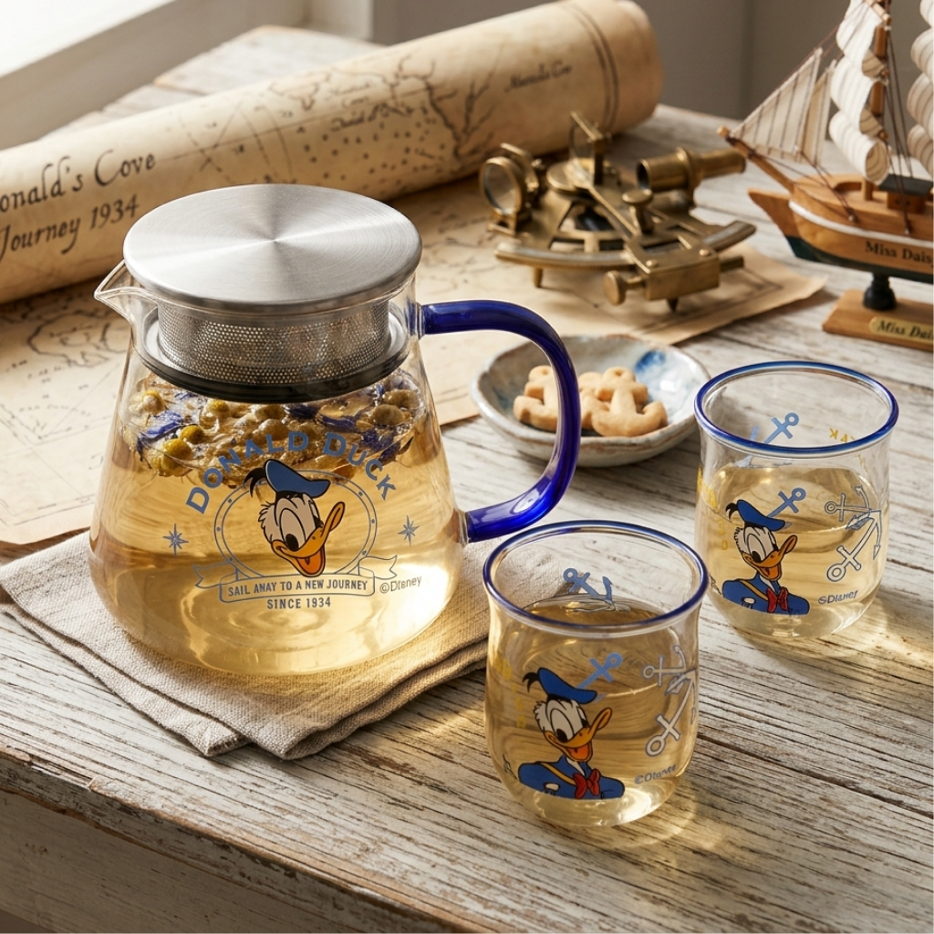 迪士尼唐老鴨 | 花茶壺 茶壺套裝