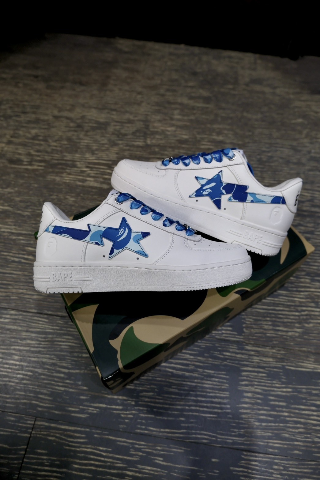 Bape STA 迷彩 三色 板鞋 休閒鞋 0ZXSHM330911Q