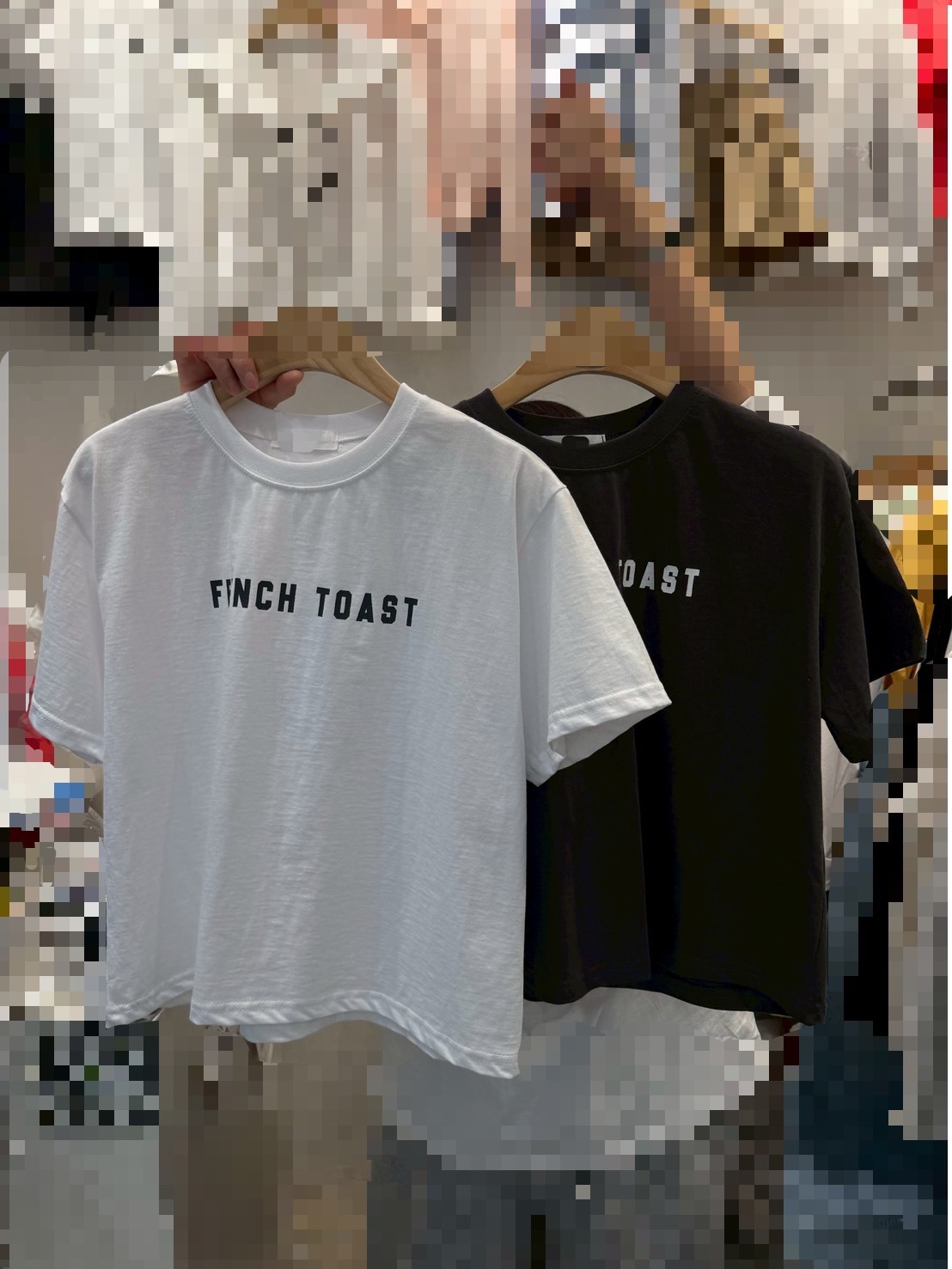 (現貨)🇰🇷#AL51 法式吐司T(黑/白)