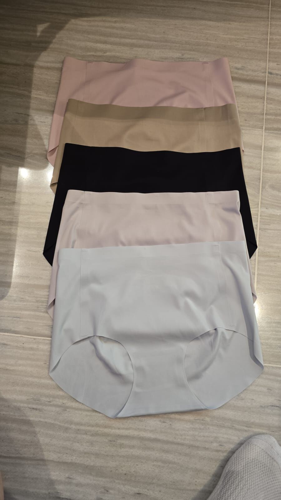 (1) 2527 MIDWAIST SEAMLESS PANTIES SET L (55-65KG)