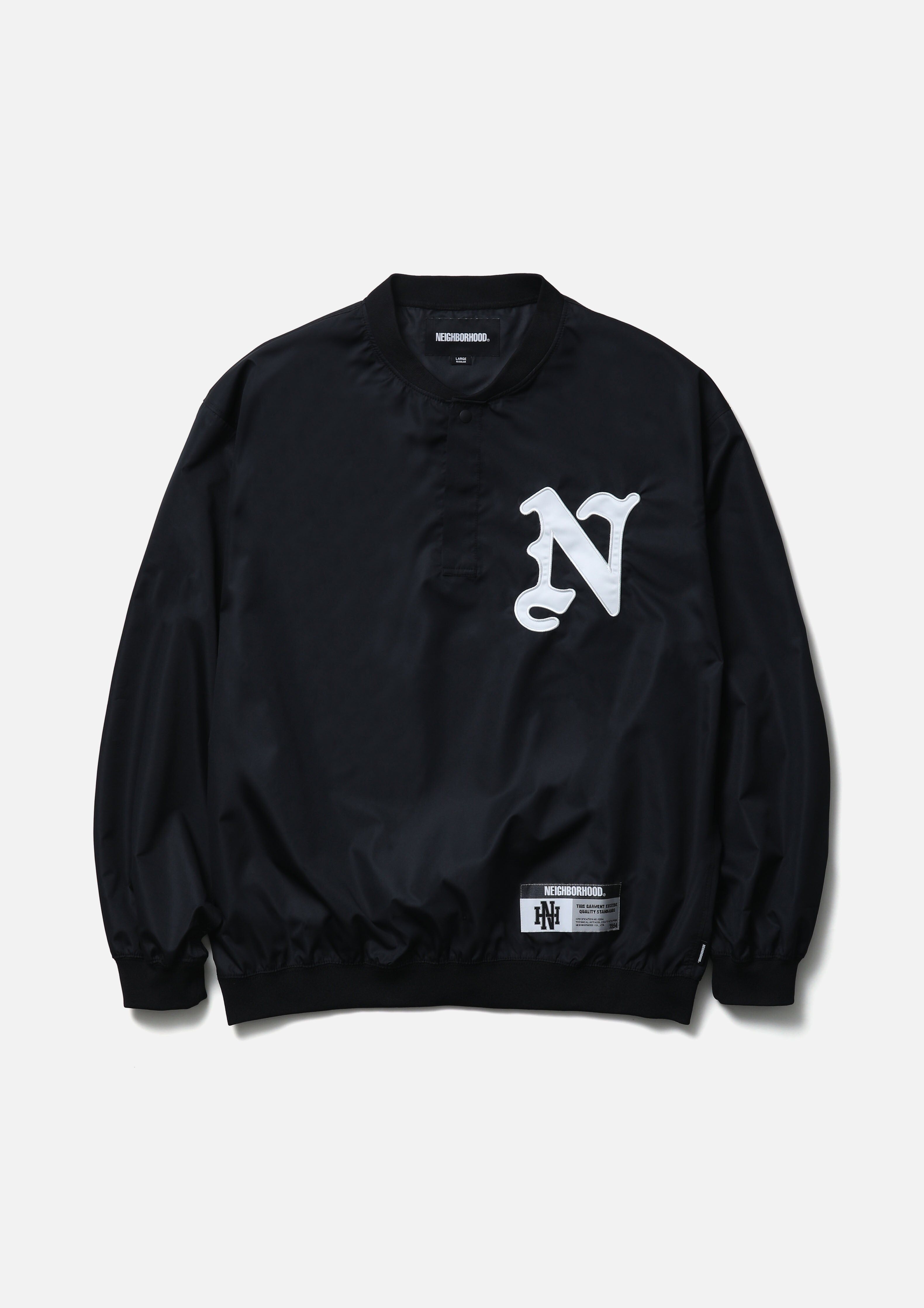 『代購商品』2026SS NEIGHBORHOOD NBHD PULLOVER SHIRT LS 半開襟衫 261TSNH-SHM09