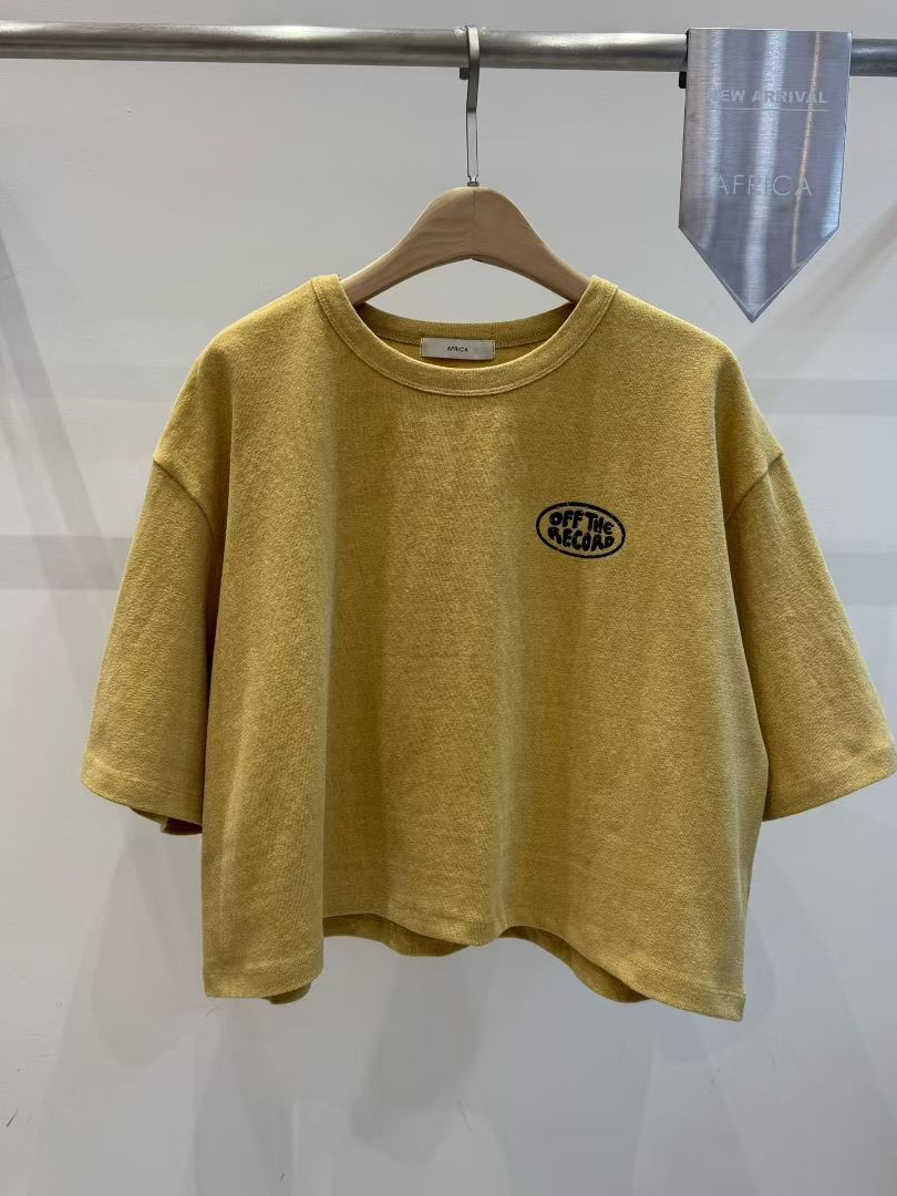 好比例飽和色短版棉T｜韓系寬袖顯瘦上衣