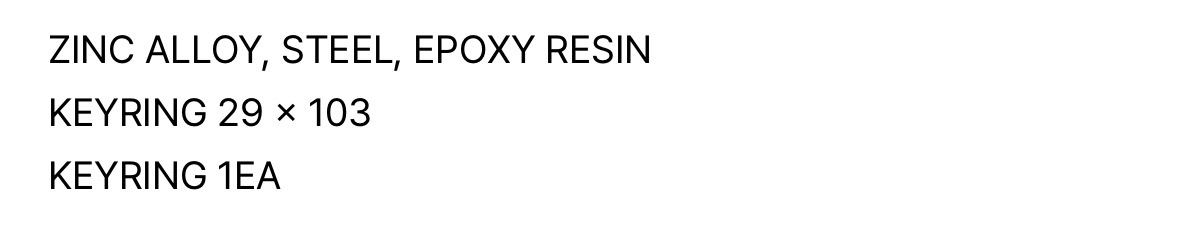 BLACKPINK KEYRING金屬鑰匙圈