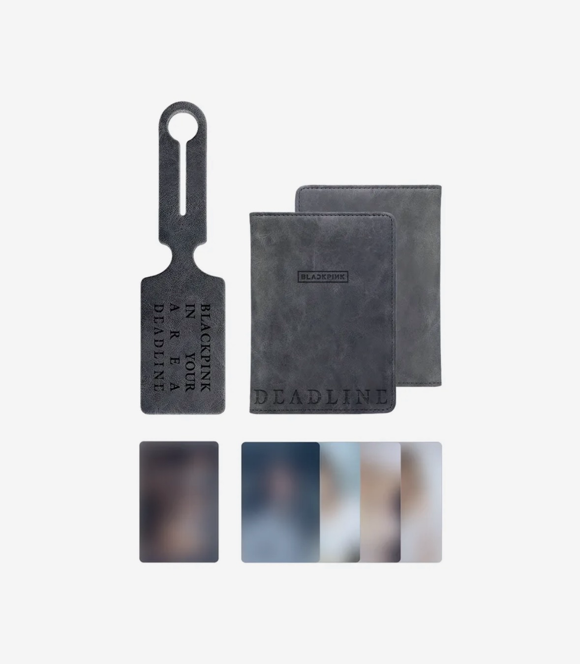 BLACKPINK TRAVEL KIT護照套 行李吊牌套組