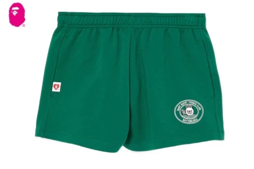 【APEE】BABY DOPPY EMBROIDERY SWEAT SHORTS