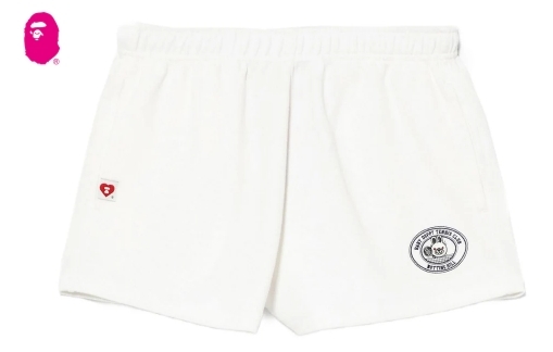 【APEE】BABY DOPPY EMBROIDERY SWEAT SHORTS