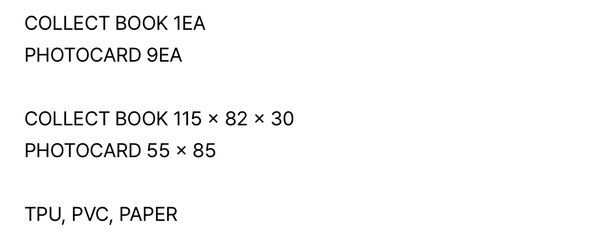 BLACKPINK COLLECT BOOK收藏卡冊