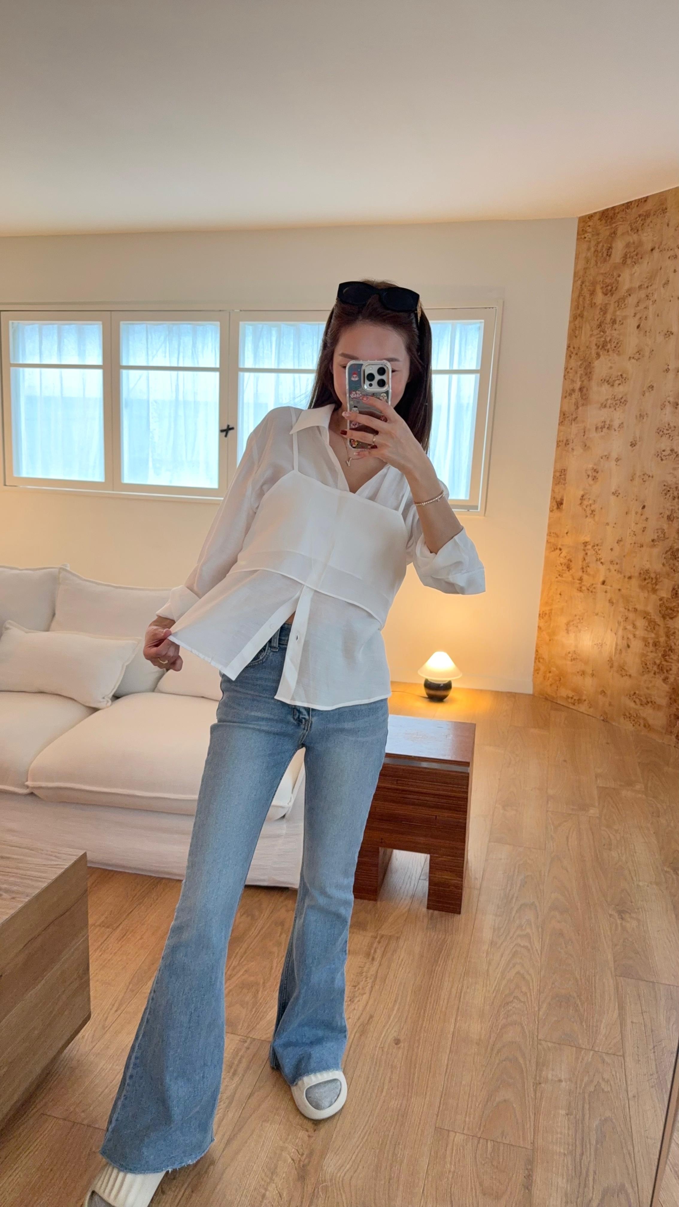 #2725 喇叭Jeans