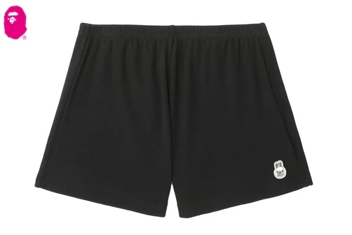 【APEE】BABY DOPPY BADGE POINTELLE SHORTS