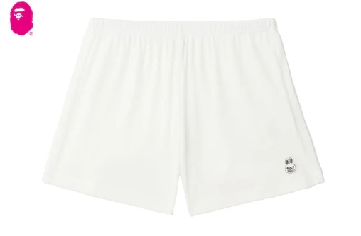【APEE】BABY DOPPY BADGE POINTELLE SHORTS