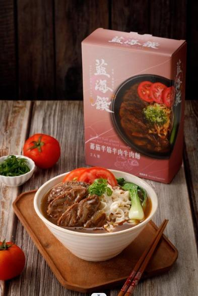 0303TW16-藍海饌-番茄半筋半肉麵2入裝(L16)