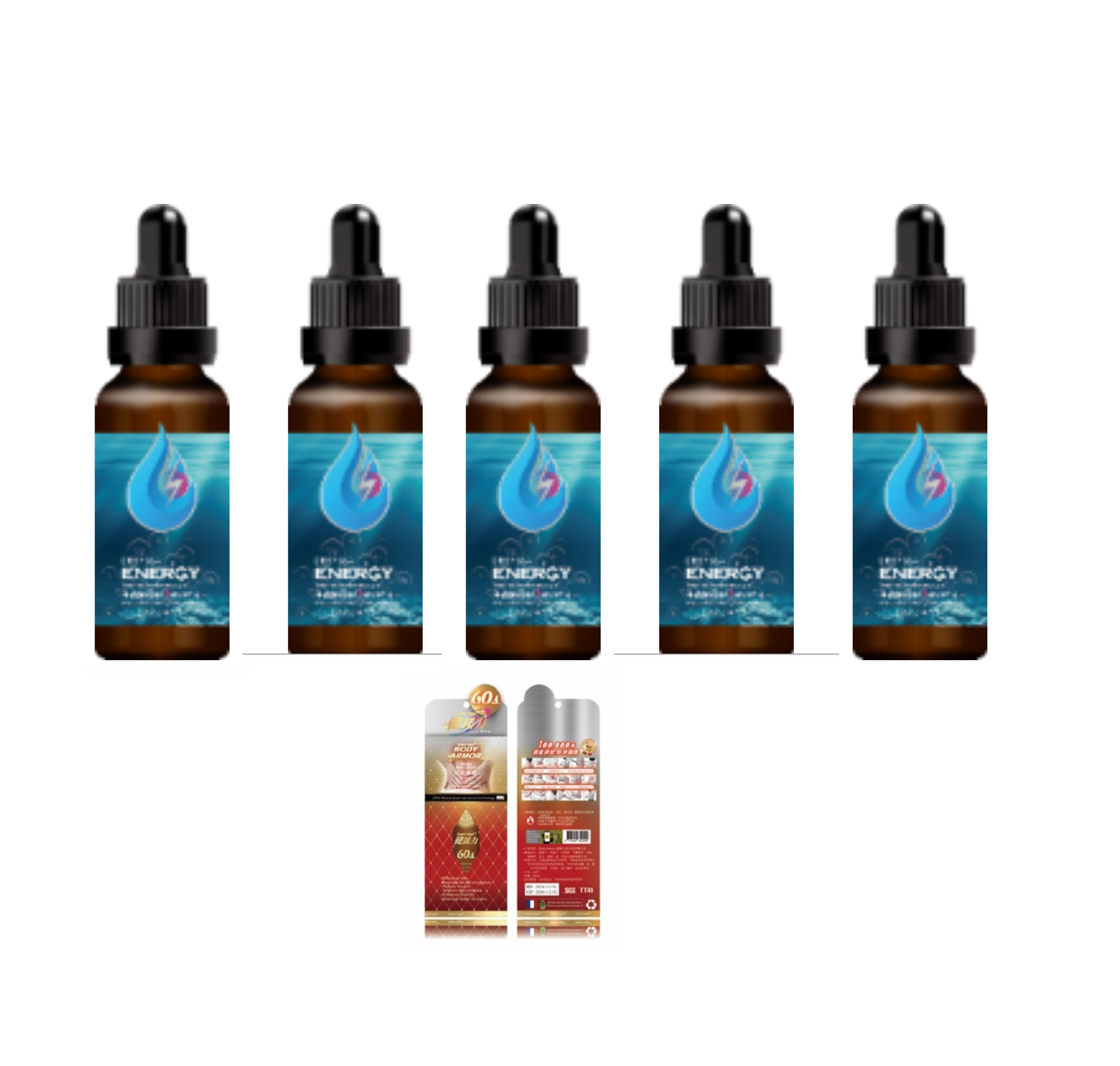 0303TW11-鎂離子-健鎂力-生命泉源400礦物精萃液未來10年最受矚目的不生病營養源買5瓶， 送3ml 精油 x5（C11）