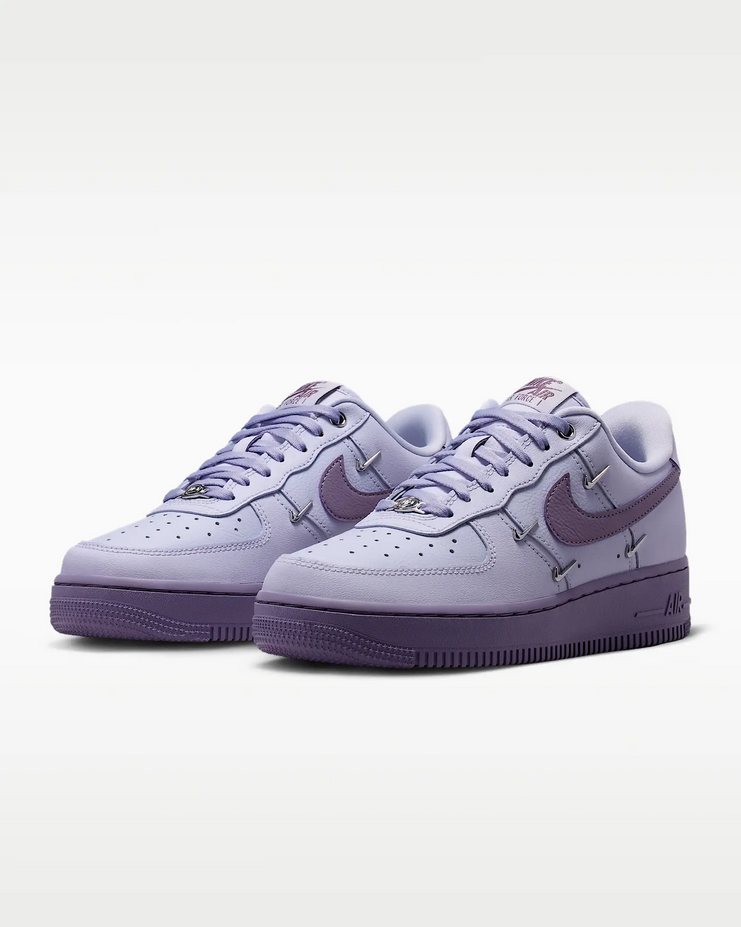 【預訂】NIKE AIR FORCE 1 07 LX 薰衣草紫銀剔（泫雅款）-WOMEN