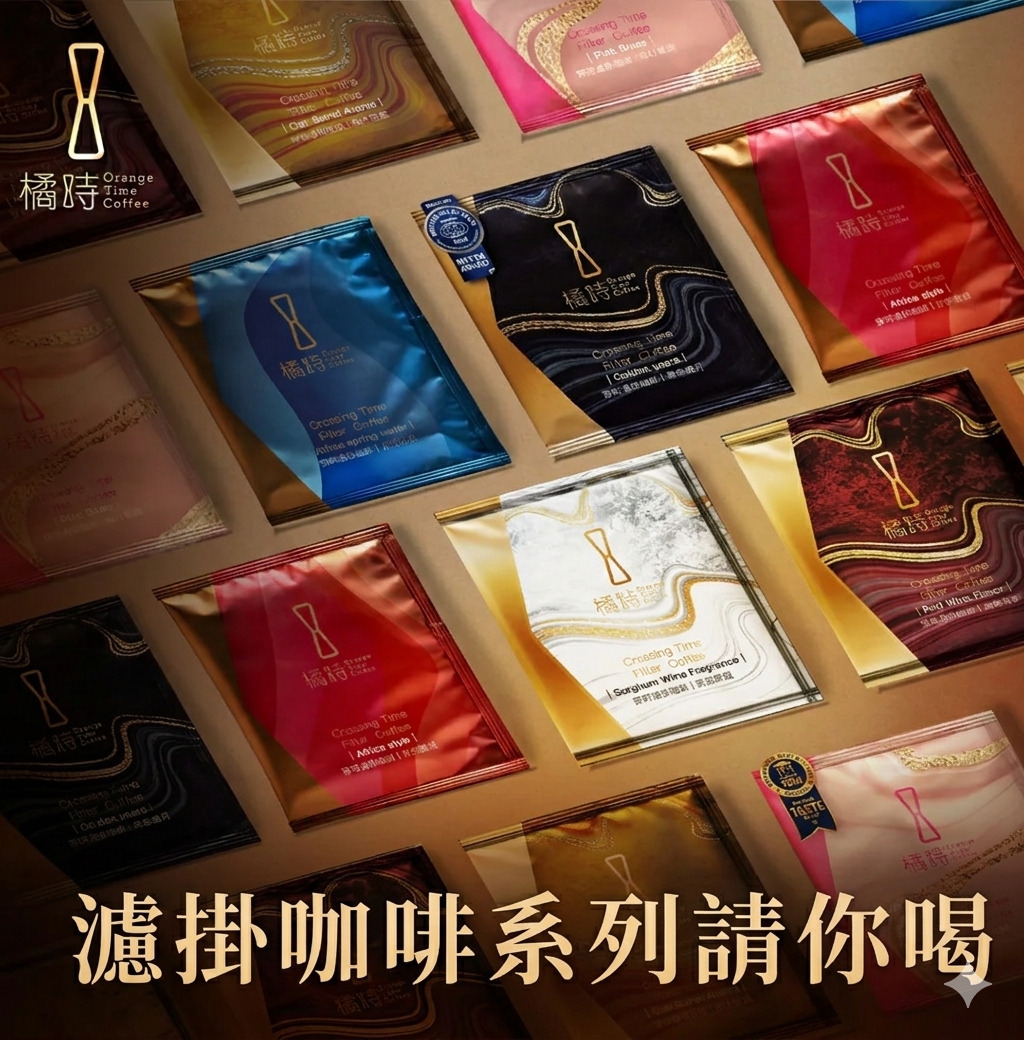 【咖啡入門】穿時濾掛 5 包：口味豐富由隨機配