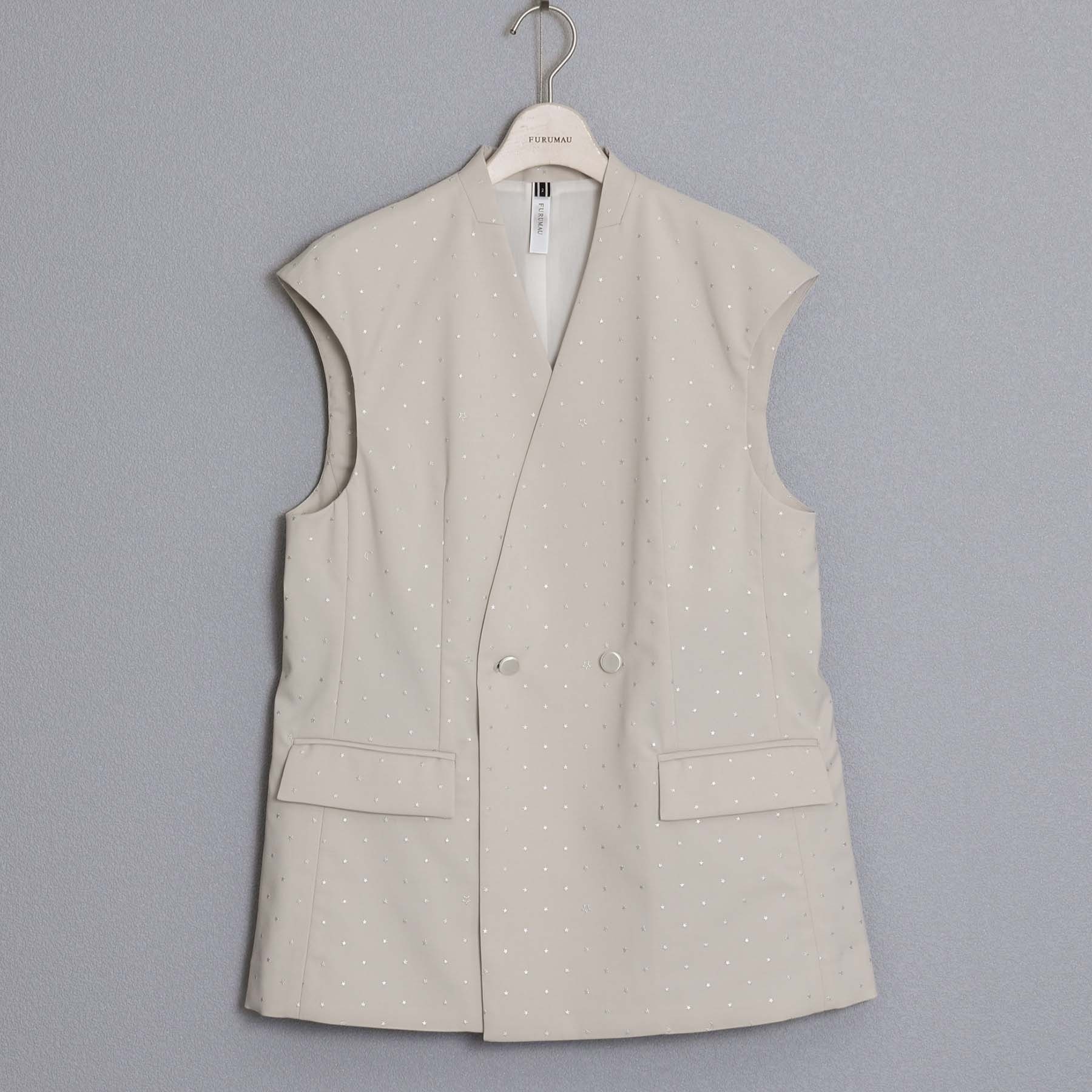 星柄輕盈設計背心（米）