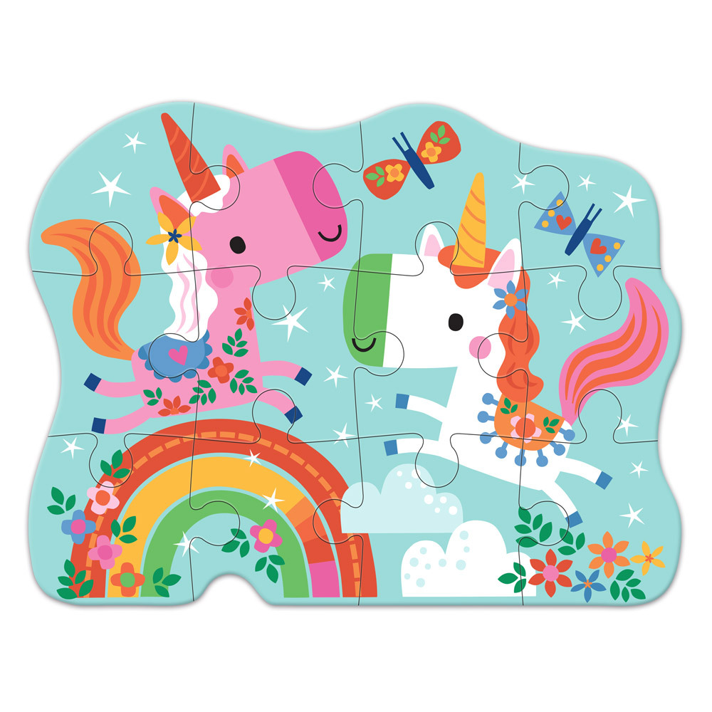 造型大片拼圖屋-獨角獸