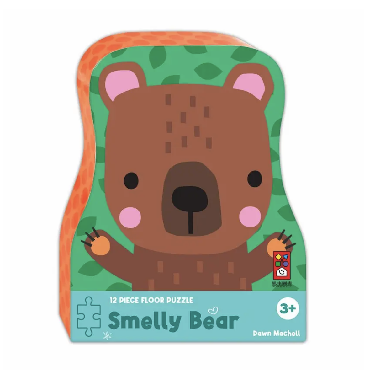 造型大片拼圖屋-小熊