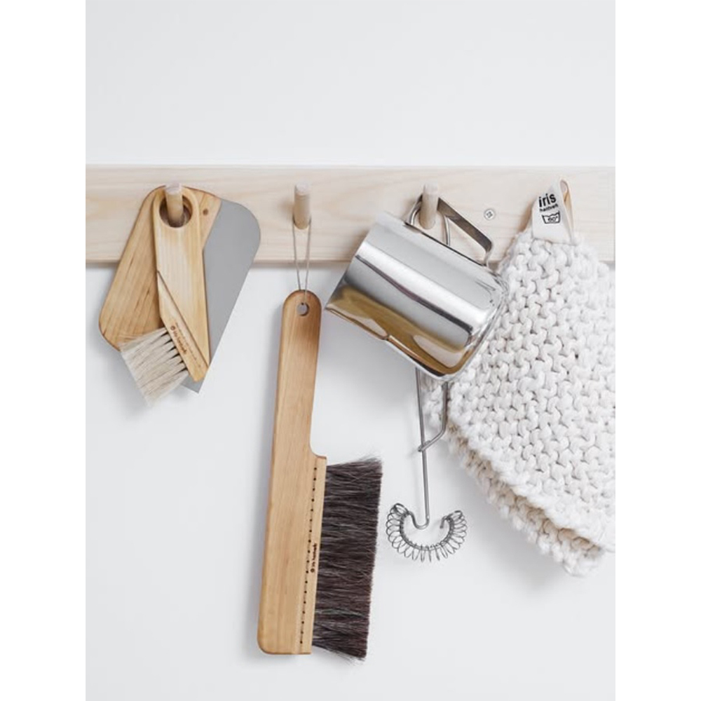 (預購3/31)瑞典iris hantverk 馬毛桌面刷