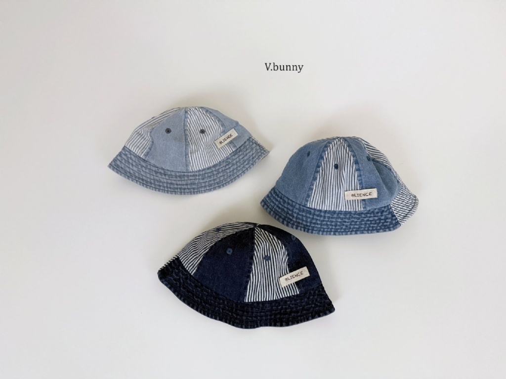 正韓春Vbunny 三色日系牛仔盆帽