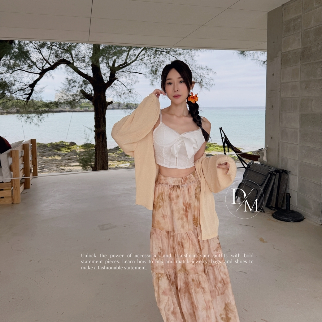 【加法美學】DOMISS寬鬆質感暖橘色罩衫外套 薄外套(現貨)