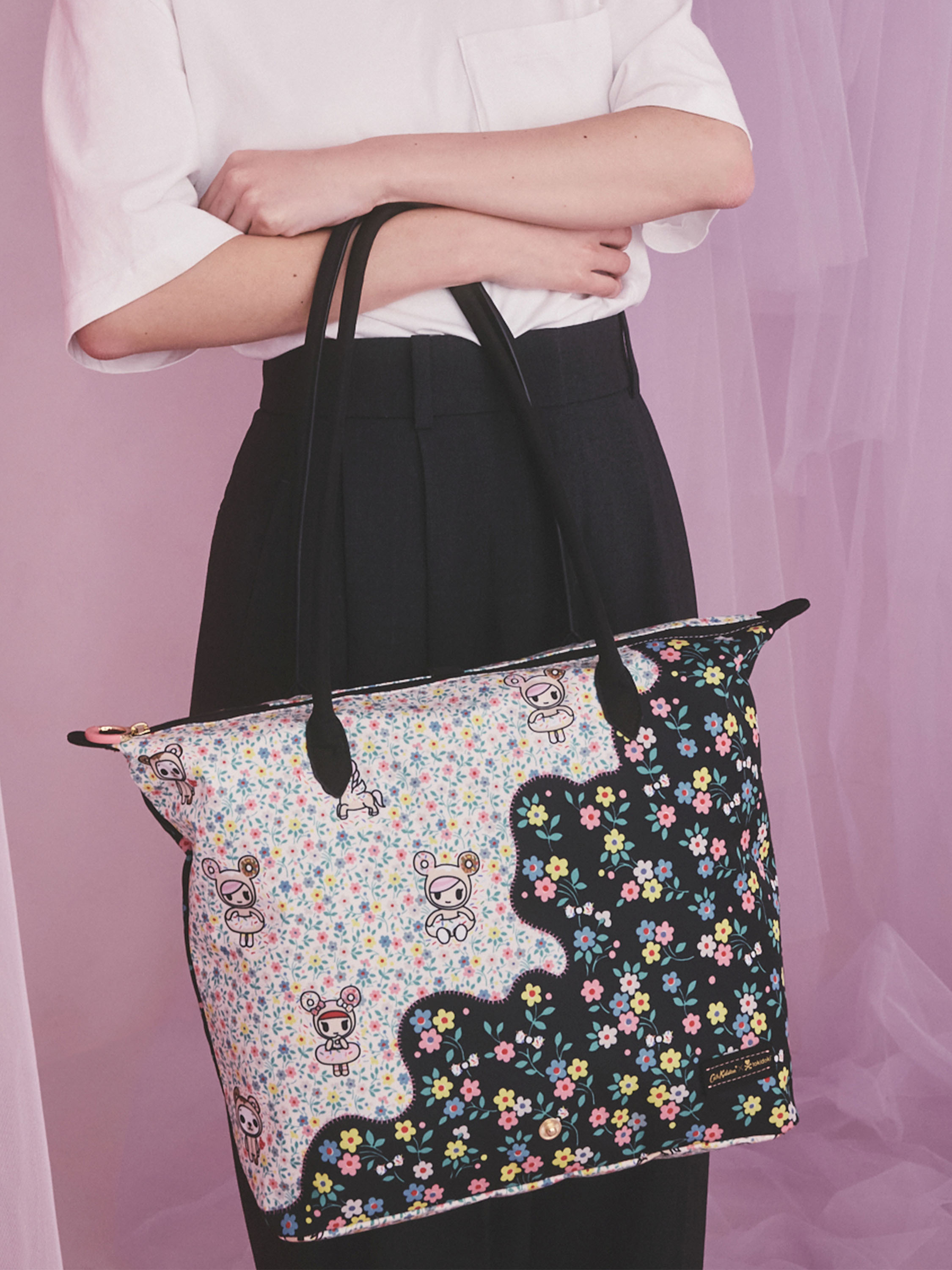 tokidoki Ditsy 中型托特包附收納袋