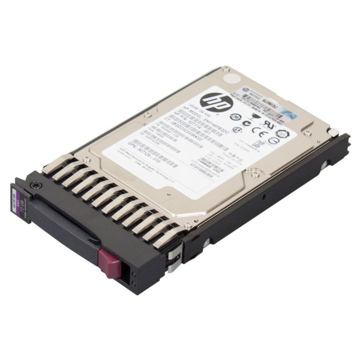 512743-001 CPQ 72GB 6G SAS 15K 2.5" SFF HS HDD = 512545-B21 (翻新)