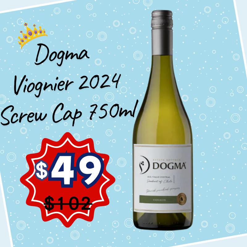 【女王優惠】 Dogma 維歐尼微甜白酒 扭蓋 2024 750ml [7804321098028_2024]