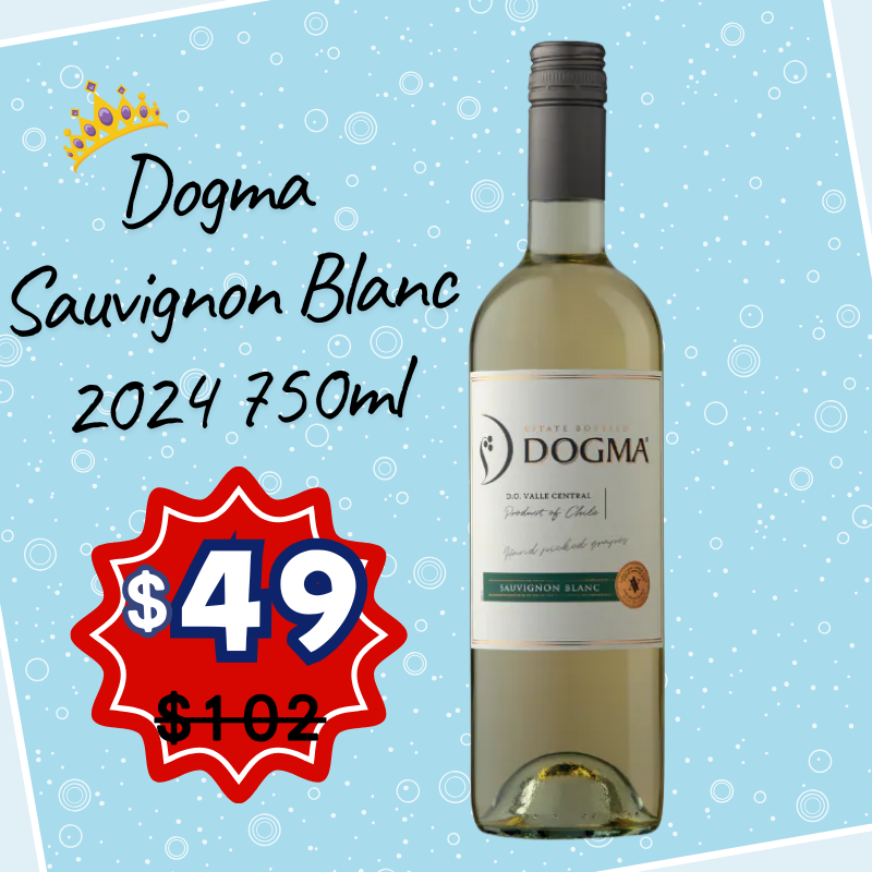 【女王優惠】 Dogma 智利德格瑪長相思白酒 2024 750ml [7804321099261_2024]