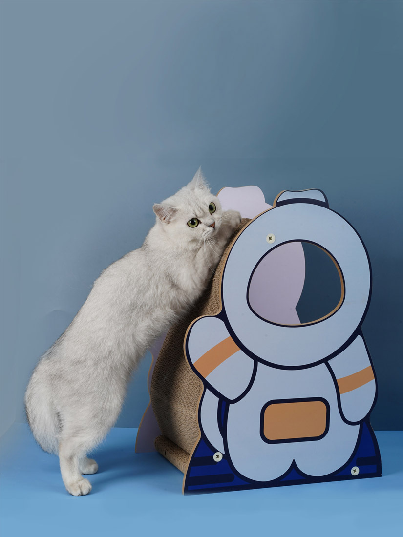 【福利品】喵仙兒-哈囉宇宙貓抓板