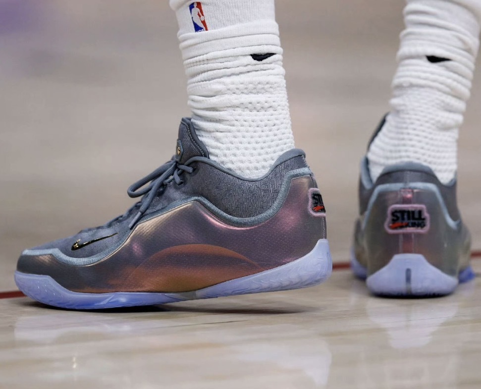 男鞋 NIKE LEBRON LBJ 23 'Shut Up And Dribble' 紫灰 詹姆斯 緩震 實戰 運動 籃球鞋【IH1514-002】LBJ23 LBJ