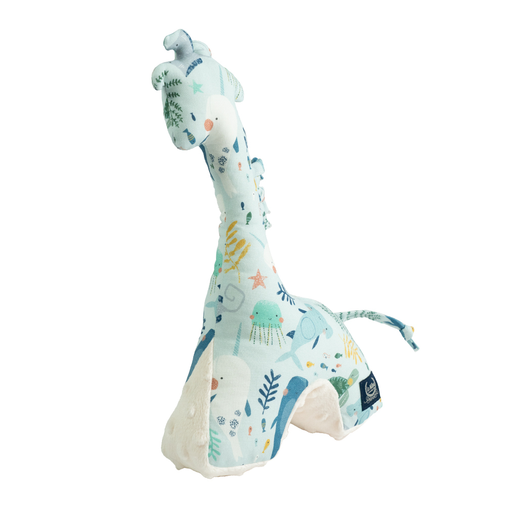 La Millou波蘭 豆豆長頸鹿玩偶｜海底總動員｜雲朵白