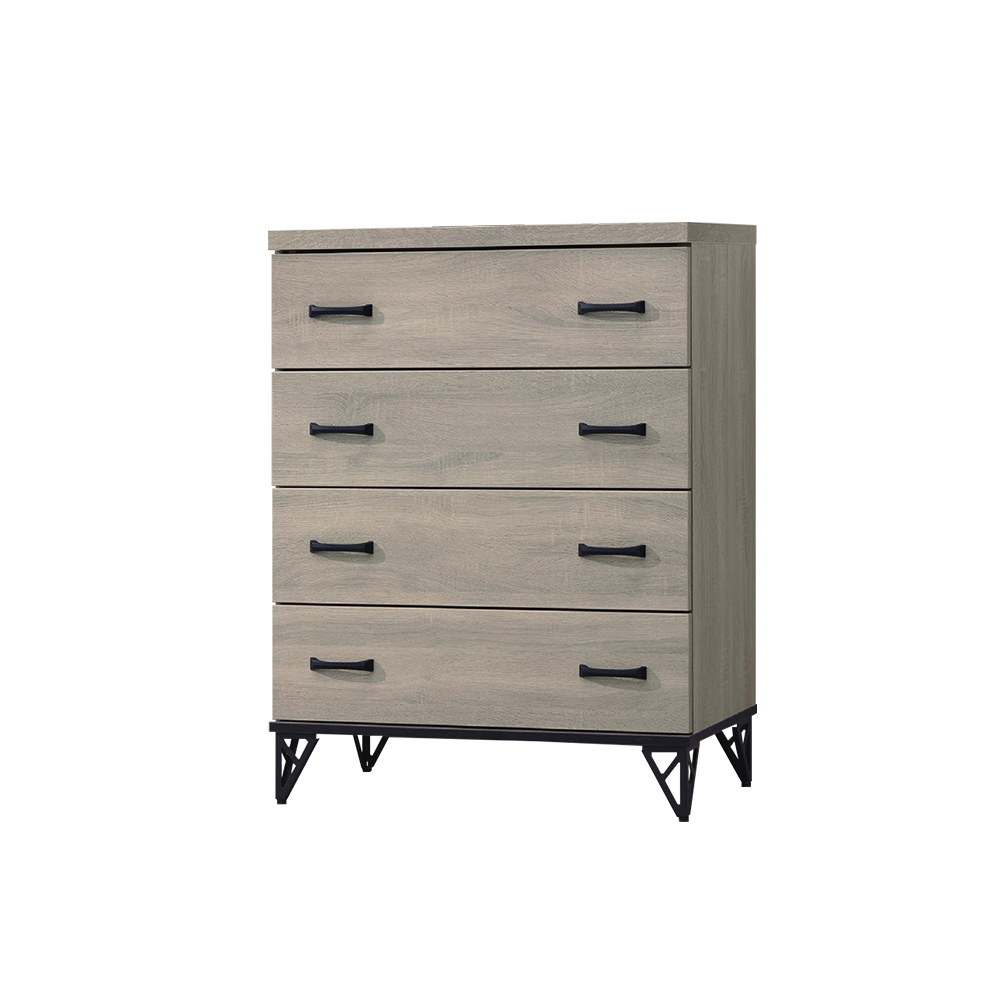 柏蒂家居-卡特森2.7尺四斗櫃/四抽收納置物櫃