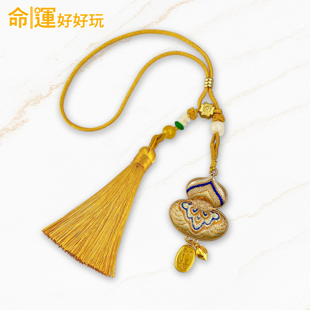 【命運好好玩】錦繡祥雲葫蘆吊飾 (廠商直出、不參加免運及滿額贈優惠)