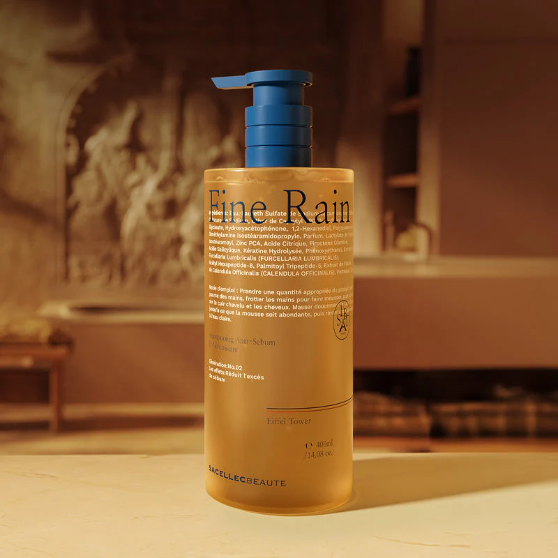 (D1) 法國皙奈兒控油蓬鬆洗髮水400ML - SACELLEC BEAUTE  #FR04