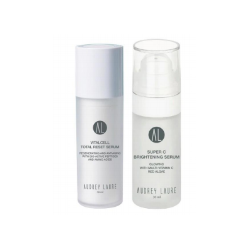 HKSG0303-008 日夜賦活美白抗老精華套裝 細胞賦活全效精華30ml+超維C亮白精華30ml (A8)